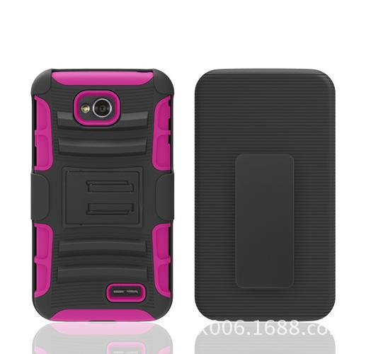 工厂专业生产手机壳手机配件 lg l70三合一防摔机器人背夹手机壳